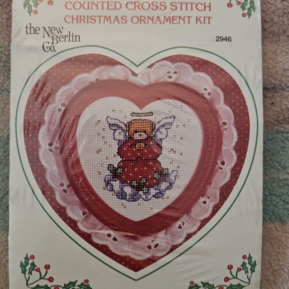 Set Of Christmas Ornament Cross Stitch Kits - Picture 3 of 4